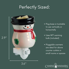 Load image into Gallery viewer, Frosty Snowman Pluggable Wax Warmer