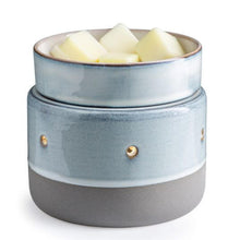 Load image into Gallery viewer, Glazed Concrete 2 in 1 Wax Warmer