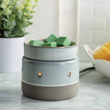 Load image into Gallery viewer, Glazed Concrete 2 in 1 Wax Warmer