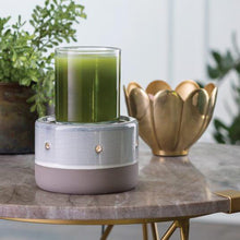 Load image into Gallery viewer, Glazed Concrete 2 in 1 Wax Warmer