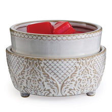 Load image into Gallery viewer, Vintage White 2 in 1 Wax Warmer