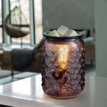 Load image into Gallery viewer, Smokey Hobnail Vintage Style Bulb Illumination Wax Warmer