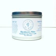 Load image into Gallery viewer, Blackberry Wine Soy Wax Candle