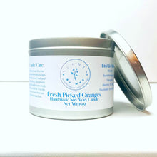 Load image into Gallery viewer, Fresh Picked Oranges Soy Wax Candle