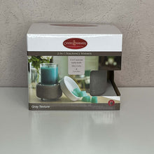 Load image into Gallery viewer, Grey Texture 2 in 1 Wax Warmer
