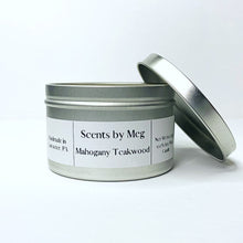 Load image into Gallery viewer, Mahogany Teakwood Soy Wax Candle