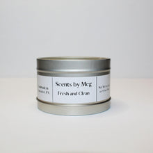 Load image into Gallery viewer, Fresh and Clean Soy Wax Candle - Scents by Meg