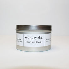 Load image into Gallery viewer, Fresh and Clean Soy Wax Candle - Scents by Meg
