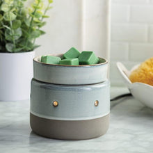 Load image into Gallery viewer, Glazed Concrete 2 in 1 Wax Warmer
