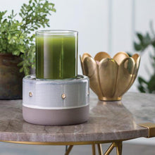 Load image into Gallery viewer, Glazed Concrete 2 in 1 Wax Warmer
