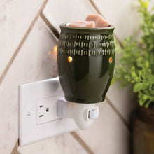 Load image into Gallery viewer, Green Etched Pluggable Wax Warmer
