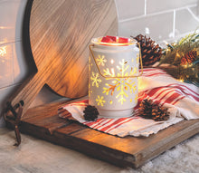 Load image into Gallery viewer, Snowflake Illumination Fragrance Warmer
