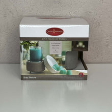Load image into Gallery viewer, Grey Texture 2 in 1 Wax Warmer
