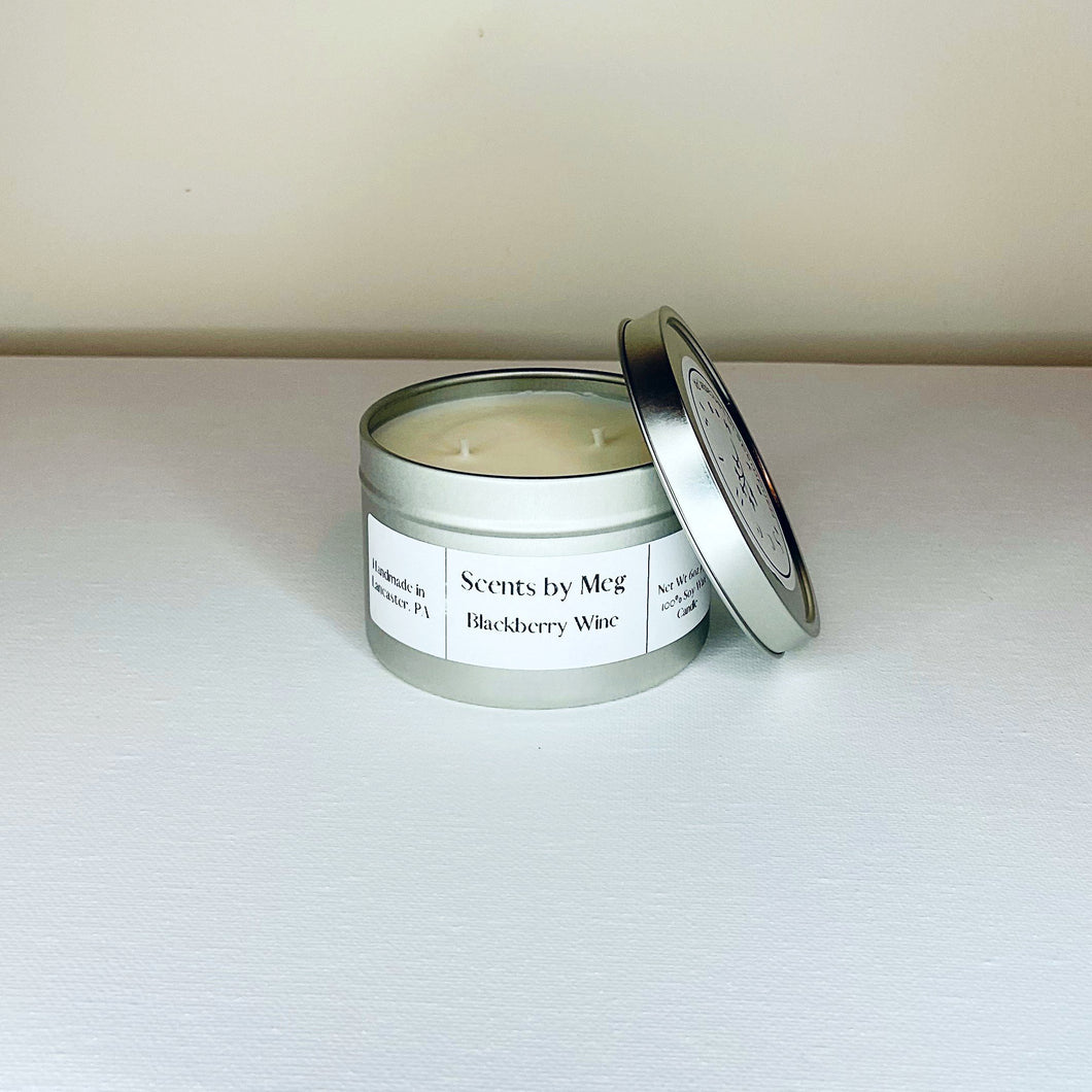 Blackberry Wine Soy Wax Candle - Scents by Meg