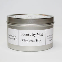 Load image into Gallery viewer, Christmas Tree Soy Wax Candle - Scents by Meg
