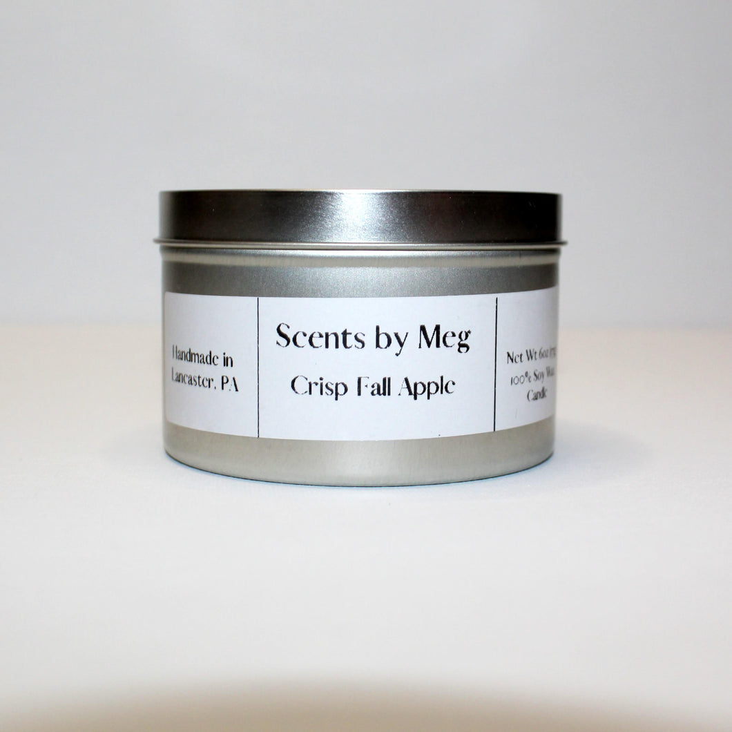 Crisp Fall Apple Soy Wax Candle - Scents by Meg
