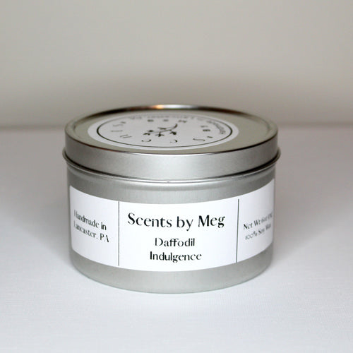 Daffodil Indulgence Soy Wax Candle - Scents by Meg