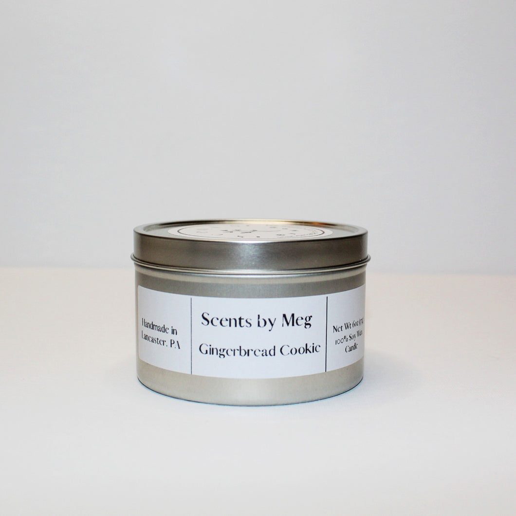 Gingerbread Cookie Soy Wax Candle - Scents by Meg
